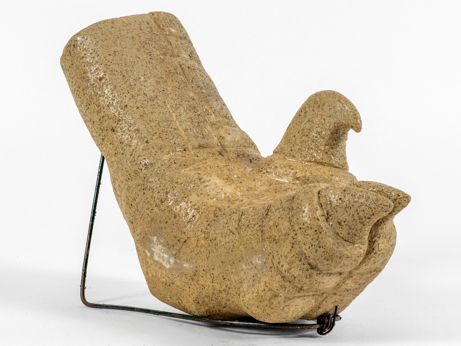 Raptor Claw by Emily Neslage - Concrete and Vermiculite carving